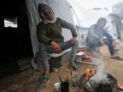 ‘What to do, where to go?’: Palestinians in Gaza suffer amid winter storm