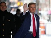 Trump to stand trial next month in criminal hush money case