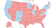 US election results map 2024: How does it compare to 2020?