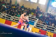 قهرمانی 2 قهرمان نوجوانان جهان در روز اول مسابقات کشوری کشتی فرنگی اهواز