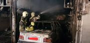 آتش‌سوزی مرگبار مکانیکی در مشیریه تهران
