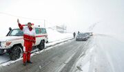 رهاسازی بیش از ۸۱۵ خودرو در حوادث جوی طی ۷۲ ساعت گذشته توسط هلال‌احمر