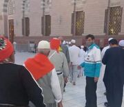 تشرف آخرین گروه زائران ایرانی مدینه به روضه رضوان