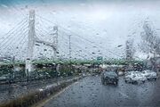 بارش باران پراکنده در برخی از استان‌های شمالی