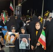 طنین عهد دانشگاهیان فسا با آرمان‌های انقلاب اسلامی + فیلم و عکس