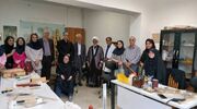 بازدید دبیر شورای عالی انقلاب فرهنگی از مرکز تخصصی مرمت و احیای صنایع دستی دانشگاه فرشچیان