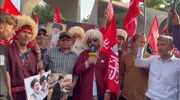 کاروان عزاداران ترکمن مراوه‌تپه در تهران/ عاشق رهبر شهید شدیم، به خلفای راشدین ارادت داشت