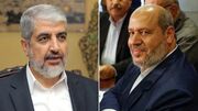 خالد مشعل انتخاب خلیل الحیه به ریاست دفتر سیاسی حماس را تبریک گفت/ تأکید بر حمایت کامل از رهبری جدید
