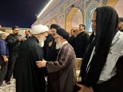 بزرگداشت رهبر شهید انقلاب در حرم امیرالمومنین(ع) برگزار شد