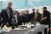 دکتر رنجبر از گذرگاه مرزی شلمچه و روند خدمت‌رسانی در موکب دانشگاه آزاد اسلامی بازدید کرد