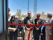 افتتاح خانه بهداشت روستای لطف‌الله زابل با حضور معاون آموزش وزارت بهداشت