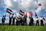 همبستگی دانش‌آموزان ترکیه با کودکان غزه در آغاز سال تحصیلی