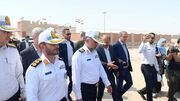 پاسگاه پلیس راه بندرعباس ـ میناب افتتاح شد/ تأکید جانشین پلیس راهور فراجا بر ارتقای ایمنی محورهای استان هرمزگان