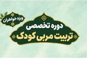 برپایی دوره «تربیت مربی قرآنی کودک» ویژه خواهران در حرم بانوی کرامت