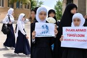 حجاب پشت در‌های مدرسه؛ وقتی لباس متحدالشکل، دختران محجبه آذربایجانی را از کلاس دور می‌کند