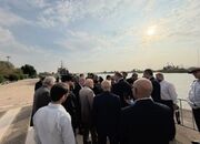 صالحی‌امیری از طرح‌های گردشگری و زیرساخت‌های بندری خرمشهر بازدید کرد/ هتل در دست ساخت خرمشهر به پیشرفت فیزیکی ۸۵ درصدی رسید