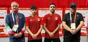 فرجی و غفاری سهمیه جهانی پینگ‌پنگ را صید کردند