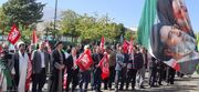 اهتزاز پرچم مقدس جمهوری اسلامی در دانشگاه آزاد بروجرد