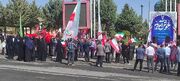 فیلم| اهتزاز پرچم هویت و امید با طنین عشق به وطن؛ آیین ادای احترام به پرچم مقدس جمهوری اسلامی واحد بروجرد