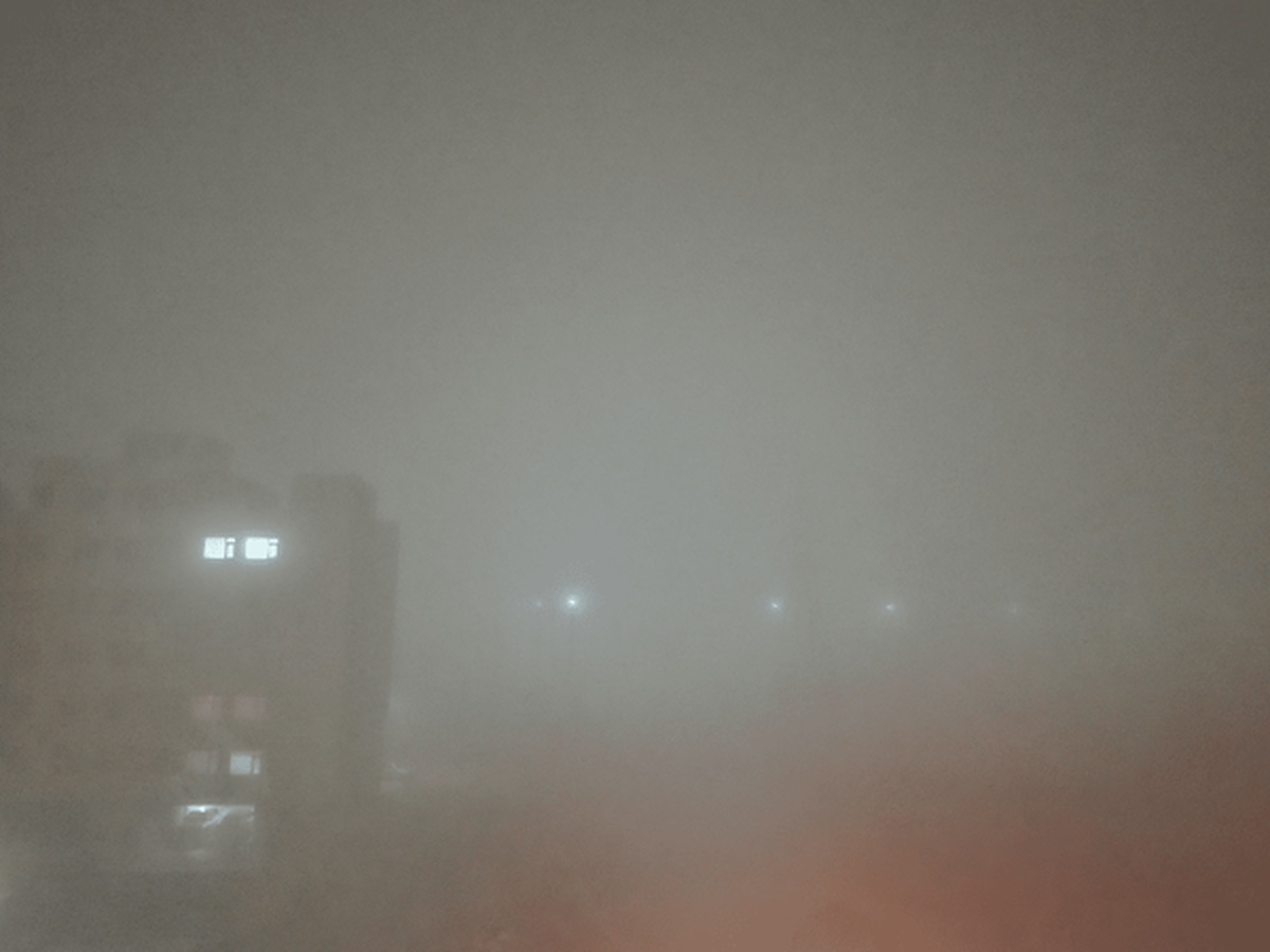 دید افقی در اراک به صفر رسید