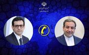 گفت‌وگوی تلفنی وزرای خارجه ایران و فرانسه