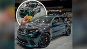 Trackhawk با رنگ سبز و فیبر کربن؛ یک شاهکار منحصر‌به‌فرد (عکس)