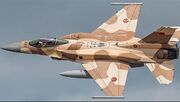 F-16 مراکشی: استتار بیابانی و نمایش جذاب (عکس)