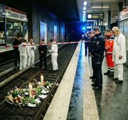 تصویری از محل به قتل رسیدن دختر ایرانی در متروی هامبورگ آلمان