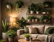 گیاهان سایه نشین ، دکوراسیون سبز و رویایی بدون نیاز به پنجره‌های بزرگ