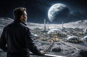 مقصد عوض شد؛ ایلان ماسک به‌جای مریخ روی ماه شهر می‌سازد