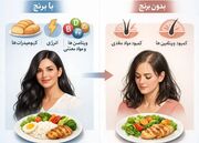 چرا حذف برنج باعث ریزش مو می‌شود؟ | علت علمی