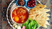 طرز تهیه آبگوشت خربزه ؛ غذای محلی سمنان (فیلم)