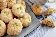 طرز تهیه شیرینی نارگیلی نرم و خوشمزه با ساده ترین روش (فیلم)