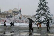 برف و باران تهران را فرا می گیرد/ کاهش دما تا ۱۰ درجه