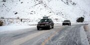 بارش برف و باران در ۱۱ استان کشور