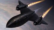 عکسی قدیمی مربوط به تولید جنگنده رادارگریز SR-71 بلک برد در پام دیل کالیفرنیا(آمریکا)