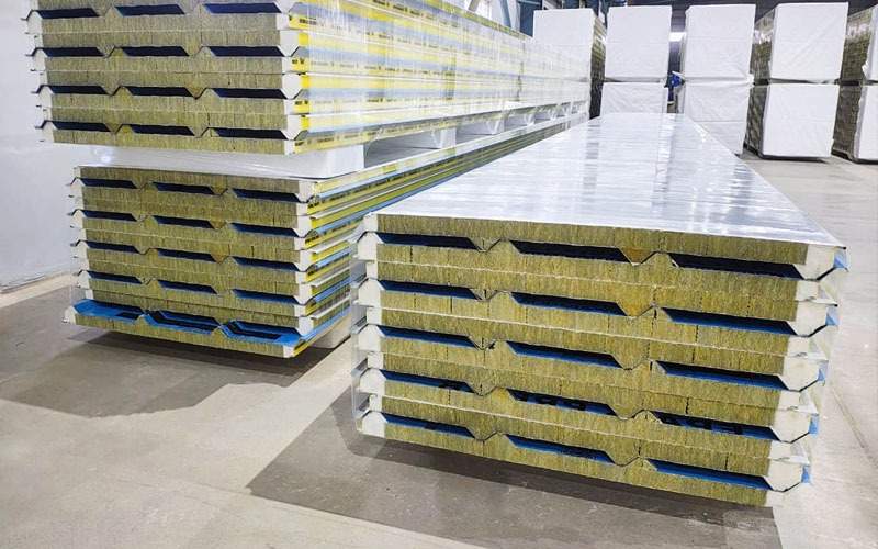 ساندویچ پانل پشم سنگ، گزینه ایده آل کارخانه های کوره دار