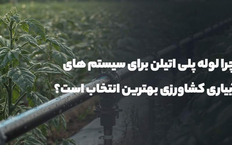 چرا لوله پلی اتیلن برای سیستم های آبیاری کشاورزی بهترین انتخاب است؟