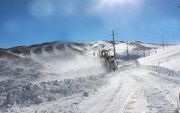 برف راه ۱۵۰۰ روستای آذربایجان‌شرقی را بست
