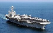 ناو آبراهام لینکلن در سواحل عمان رویت شد