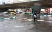 رگبار باران در ۱۱ استان کشور