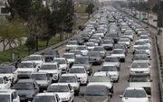 ترافیک سنگین در محورهای چالوس و هراز