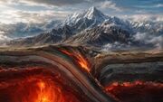 کوه‌ها چگونه شکل می‌گیرند؟