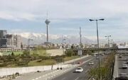 هواشناسی تهران هشدار داد