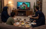 آسیب‌های پنهان تماشای تلویزیون سر سفره
