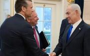 وزیر جنگ آمریکا و نتانیاهو روز دوشنبه با یکدیگر دیدار کردند
