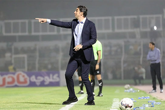 حرکت عجیب مهدی رحمتی در بازی دیشب که وایرال شد!