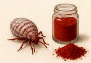 تهیه رنگ قرمز خوراکی در ایران از نوعی حشرات