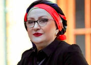 تصویری از جشن مریم امیر جلالی در شب سال نو میلادی