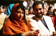 سعید جلیلی با همسر سابق شهاب حسینی در جشنواره فجر